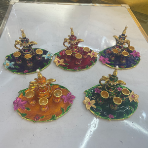 <span class=keywords><strong>Artigianato</strong></span> <span class=keywords><strong>Etnico</strong></span> dello Xinjiang, Piccola Bottiglia di Vino in Metallo, Regali, Ornamenti Colorati, Utensili Incisi, Armatura Commemorativa per Compleanno - Product Image 2