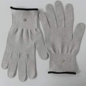 Sarung Tangan Pijat Elektroterapi Terapi Fisik Konduktif Serat Perak Grosir Pabrik JYTOP - Product Image 2