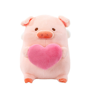 Peluche Maialino Angelo Carino per San Valentino, Popolare Peluche a Forma di Maiale, Morbido Giocattolo di Peluche a Forma di Maialino Cartone Animato, Regalo all'Ingrosso - Product Image 3