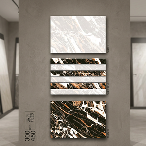 Carreaux muraux en céramique émaillée polie les plus vendus 300x450mm Garantie 5 ans 9mm d'épaisseur Antidérapants pour la décoration de cuisine et de salon - Product Image 3