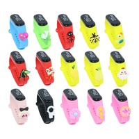Jam Tangan Plastik Kartun Lucu Grosir Laris Manis, Gelang Boneka LED Elektronik Kreatif, Hadiah Jam Tangan Sentuh
