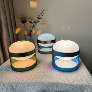 <span class=keywords><strong>Lampada</strong></span> <span class=keywords><strong>a</strong></span> Sfera Impilabile con 9 Colori Cangianti, Ricaricabile USB, Moderna <span class=keywords><strong>Lampada</strong></span> da Tavolo LED per Camera da Letto, Soggiorno, Arredamento Casa - Product Image 4