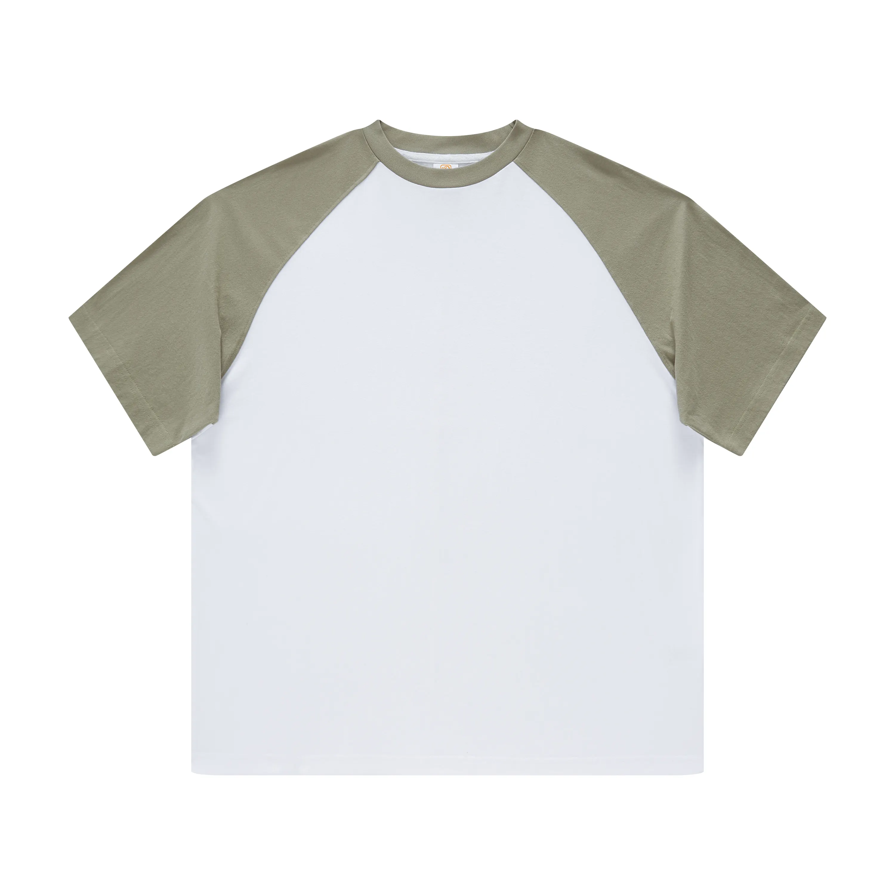 T-Shirt in cotone 100% oversize, alta qualità, con stampa, tinta unita, Plus Size, da uomo