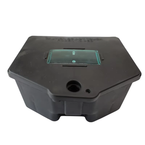 Nouvelle boîte de piège à souris de station d'appât de rat verrouillable <span class=keywords><strong>en</strong></span> plastique sans cruauté avec clé - Product Image 1