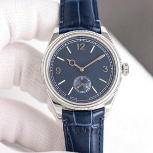 Correa de cuero con cristal de zafiro personalizada para reloj mecánico de buceo con caja de 39 mm y reserva de energía de la más alta calidad - Product Image 3