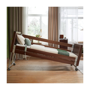 Équipements et accessoires médicaux électriques, lit de soins à domicile pour personnes âgées, lit de soins en bois pour personnes âgées, lit de maison de retraite avec cadre réglable - Product Image 1