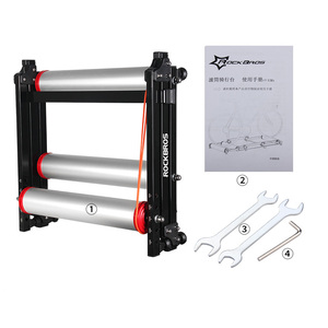 ROCKBROS-Entrenador de bicicleta de interior duradero, equipo de gimnasio inteligente, soporte de ejercicio con rodillo de bicicleta - Product Image 6