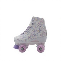 Échantillon disponible Patins à roulettes artistiques à quatre roues pour enfants, sport de plein air, freestyle, stables