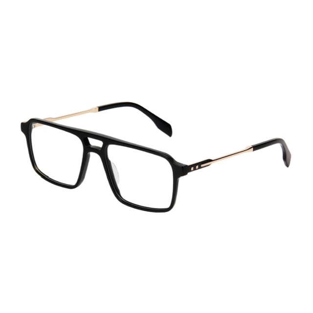 Full Frame Acetate Optical Eyeglass Frame with Double Beam Design, Classic and Versatile Texture, Stylish for Unisex RDA10179