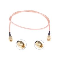 Câble RG316 RG174 RG58 SMA mâle vers SMA mâle, câble RPSMA, câble d'extension coaxial RP-SMA, connecteur mâle vers femelle
