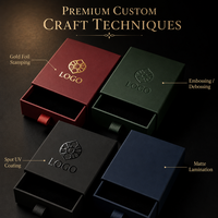 Boîtes cadeaux rigides de luxe recyclables avec logo personnalisé, insert en mousse éponge, fermeture magnétique, ruban de tirage, glissières pour bijoux