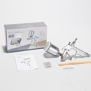 Pistolet à air comprimé Morita K-3, buse de 1,8 mm, alimentation par gravité, alliage d'aluminium, pour pièces détachées et retouches de peinture - Product Image 3
