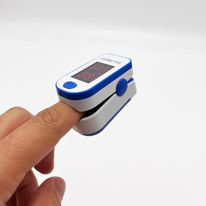 Spring <strong>Finger</strong> <strong>Tip</strong> <strong>Pulse</strong> Oximeter Blue White LED Screen Built In Battery CE Certified Medical Use - Product Image 3