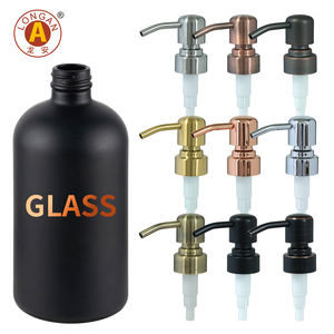 Factory Custom Black Edelstahl Seifensp ender ABS Lotion Pump Stahl Finish mit <span class=keywords><strong>Dispenser</strong></span> Lotion Pump für Dish Wash - Product Image 1