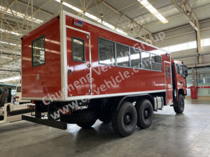 Camión de autobús Shacman X3000 6x6, uso minero, transporte de pasajeros, camiones todoterreno personalizados, camión transportador de personal - Product Image 4