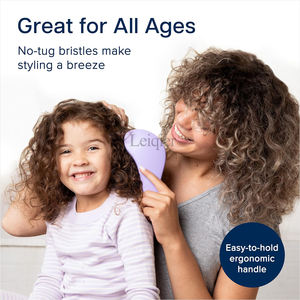 Ionische Sanfte Entwirrungsbürste mit Individuellem Logo, <span class=keywords><strong>Styling</strong></span>-Werkzeug für Natürliches, Lockiges und Glattes Haar für Erwachsene, Kinder und Kleinkinder, für Nasses und Trockenes Haar - Product Image 6