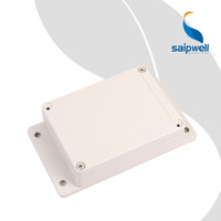 Saipwell निविड़ अंधकार एबीएस मामले ip67 पानी के सबूत अग्निरोधक दीवार प्लग संलग्नक