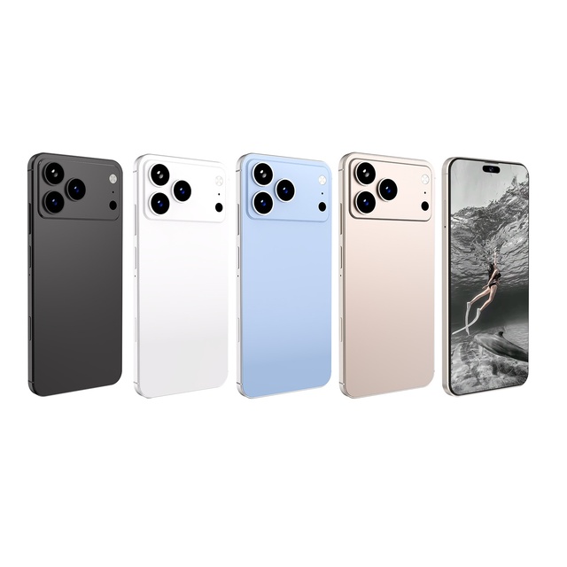 I17 Pro Max Flagship Phone 5G 12GB 512GB 108MP Camera 6.8" AMOLED 6000mAh Fast Charge Unlocked Global
