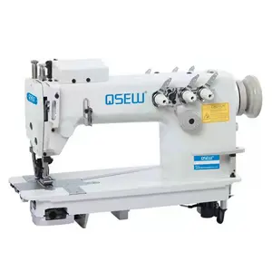 QS-3800-3P High speed günstige großhandel drei nadel chainstitch mit puller industrielle nähmaschine