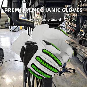 Gants de mécanicien en nitrile de haute qualité, résistants aux chocs, avec doublure en Para-Aramide, injectés en TPR, antistatiques, avec poignet réglable - Product Image 2