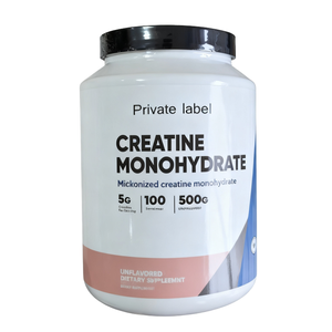OEM 500g Créatine Monohydrate 200 Mesh Poudre de Créatine Pure Compléments Nutritionnels Sportifs pour Adultes <span class=keywords><strong>Produits</strong></span> de Beauté <span class=keywords><strong>Musculation</strong></span> - Product Image 1