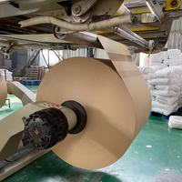 Rouleau de papier kraft enduit de PE imperméable pour gobelets en papier 280 g/m² 300 g/m²