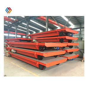 Industrial Rail Carts Trackless Electric Flat Transfer Cart Move - Product Image 6
