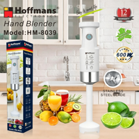 Mixeur plongeant Hoffmans HM-8039 600W avec tige en acier inoxydable et moteur 100% cuivre pur pour smoothies et jus