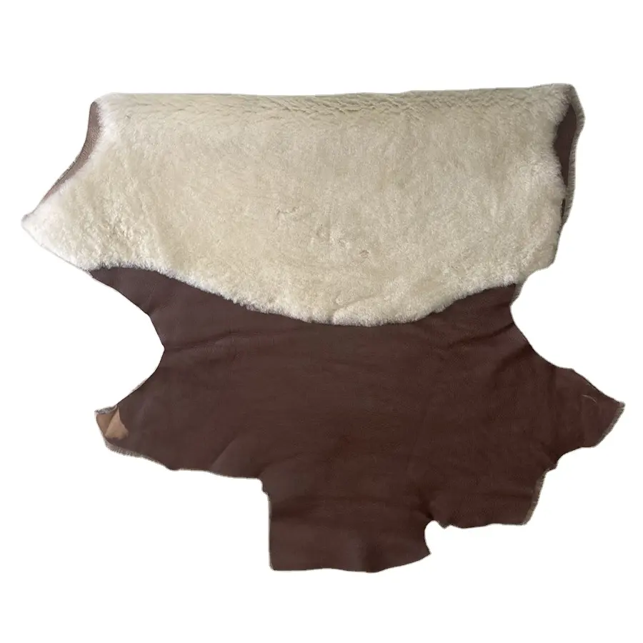 Forro de piel de cordero de nappa para abrigo, material de prenda, placa de piel de cabra Premium, piel de oveja