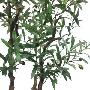 Árbol de oliva blanco artificial de tamaño pequeño para el hogar, a <span class=keywords><strong>precio</strong></span> barato para decoración de interior - Product Image 4