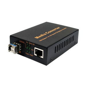 Convertidor de Medios de Fibra Óptica 10G OEM&ODM de Fábrica, Convertidor RJ45 A/B, Convertidor de Medios de Fibra Óptica Monomodo 20 KM 10G SFP - Product Image 2