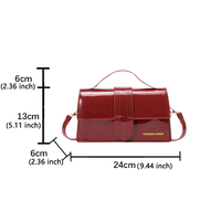 Sac à main pour femmes en cuir PU élégant et luxueux, petit sac à bandoulière, vente chaude, directement de l'usine