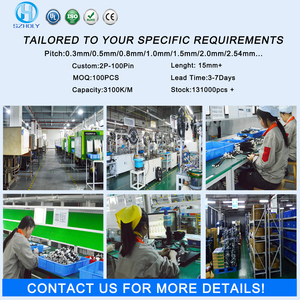 Custom Electronic 0.5 1.0 1.25mm Pitch 4p 6 10-64 Pin A/B Type FFC Flexible Flat Ribbon Cable Blue/White PET - Product Image 4