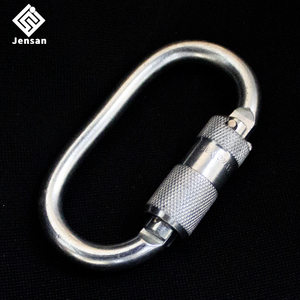 JENSAN-mosquetón <span class=keywords><strong>de</strong></span> escalada <span class=keywords><strong>de</strong></span> acero, gancho para arnés <span class=keywords><strong>de</strong></span> <span class=keywords><strong>seguridad</strong></span> <span class=keywords><strong>Industrial</strong></span>, accesorios <span class=keywords><strong>de</strong></span> mosquetón Jinsong, 23KN, 10 Uds. - Product Image 6