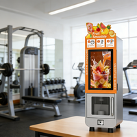 Máquina expendedora de batidos y granizados, licuadora de una taza, totalmente automática, inteligente, comercial, para frutas, para centros comerciales, con monedas
