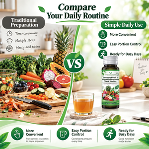 Bebida de Jugo de Frutas y Vegetales Fermentados, Botellas de 30 ml, a Base de Plantas, Apoyo Digestivo, Bebida Diaria para el Bienestar, Paquete de 6 - Product Image 2