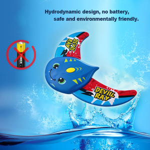 2er-Pack Devil Ray Hydrodynamischer Wassergleiter Spielzeug Unterwasser Schwimmbad Tauchspielzeug Sommer Strand Wasserspielzeug für Kinder - Product Image 3