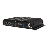 EGLOBAL Intel Celeron J4125 DDR4 Max 32G M.2 SSD/SATA HDD Win 10/11/WES 10/Linux Os Computadora de escritorio industrial