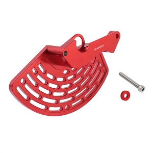 แผ่นกันกระแทกจานเบรกหน้าสีแดง NiceCNC สำหรับรถเบต้า <span class=keywords><strong>125RR</strong></span> ปี 2018-2022 200RR ปี 2019-2022 250RR 300RR ปี 2013-2022 350RR-S ปี 2012-2022 2023 2024 - Product Image 2