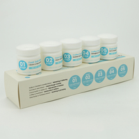 Kit de soin des pieds au café en 5 étapes avec gommage au sel, masque, crème et beurre : Ensemble complet de soin des pieds pour une pédicure spa |   Fabricant OEM