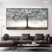 Dropshipping Décoration intérieure Paysage abstrait moderne Art mural Toile Texture 3d Peinture à l'huile faite à la main