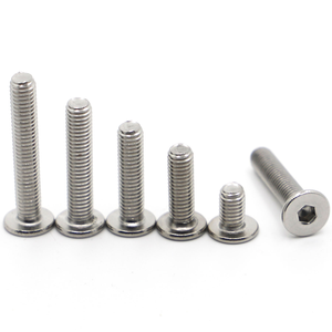 Sdpsi siêu mỏng siêu phẳng thép không gỉ hình lục giác ổ cắm vít bu lông M1.6 đến M8 kích cỡ cho chế biến gỗ tự làm - Product Image 2