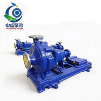 Bomba Centrífuga Química IHF 65-40-250 de Hierro con Motor Trifásico/Antiexplosión, Baja Presión, Caudal de 12.5 M/h