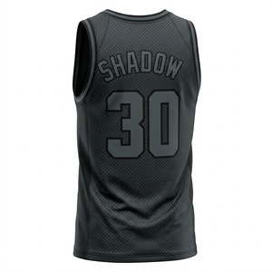 <b>Mesh</b> Basketball Jersey Sleeveless Blue Flame Print Breathable Tank <b>Top</b> Premium Quality Unisex <b>Plus</b> <b>Size</b> Custom Logo Heat - Product Image 2