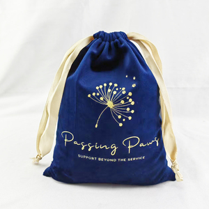 Custom Logo Printed Velvet Drawstring Gift Candle Jewelry Packaging <b>Bag</b> Luxury <b>Make</b> <b>up</b> Velvet Hair Pouch - Product Image 1