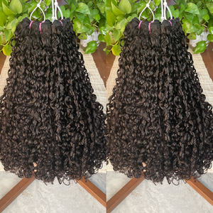 Paquetes de Cabello Humano Rizado Birmano al por Mayor, de 8 a 40 Pulgadas, 3 Paquetes, 100% Sin Procesar, 15A, Cabello Virgen Birmano Rizado - Product Image 1