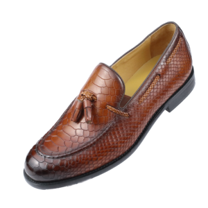 Mocasines Marrones de Diseño Clásico para Hombre, Mocasines de Cuero Hechos a Mano, Cómodos y Elegantes, con Buenas Reseñas - Product Image 1