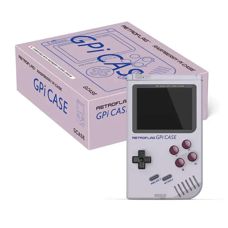 New Retroflag GPi CASE Gameboy for Raspberry Pi Zero and Zero W with Safe Shutdown