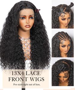 13x6 Glueless HD Lace Frontal Wig Vietnamese Raw Hair Wigs Human Hair Lace Front Cuticle Aligned Virgin Human Hair Wig Wholesale - Product Image 4