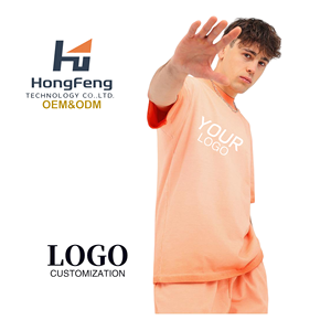 T-shirt personnalisé avec logo OEM pour hommes, 260 g/<span class=keywords><strong>m</strong></span>², haute qualité, 100 % coton, t-shirt lourd, tendance, impression surdimensionnée pour hommes - Product Image 2